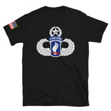 173rd Airborne with Master Airborne wings Short-Sleeve Unisex T-Shirt