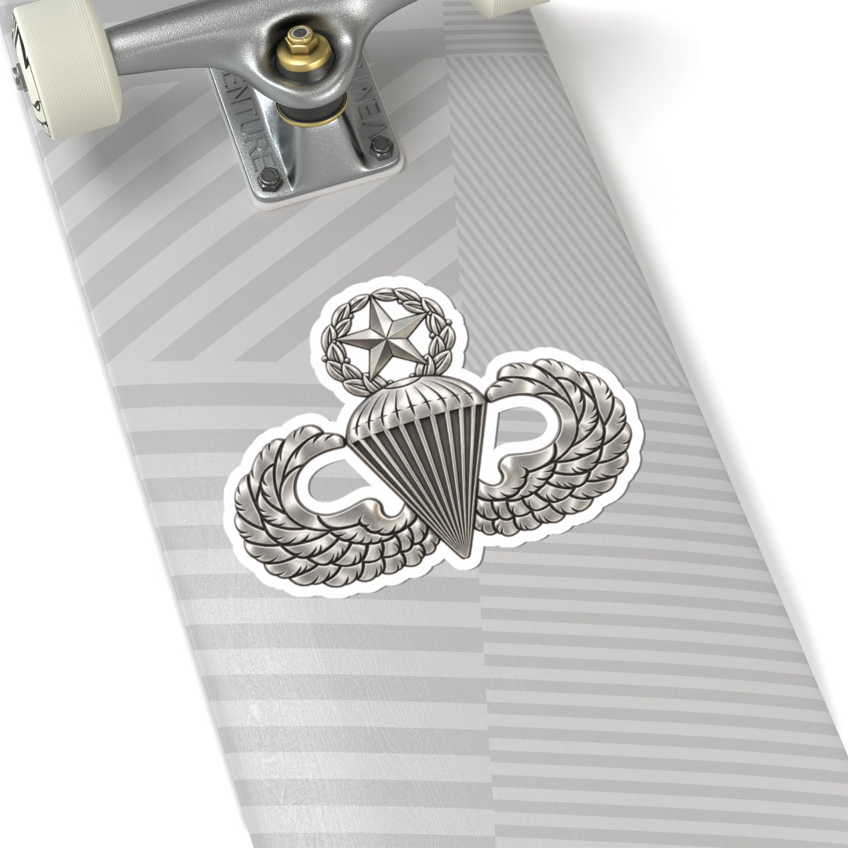 Master Airborne Badge Sticker — Kiss-Cut