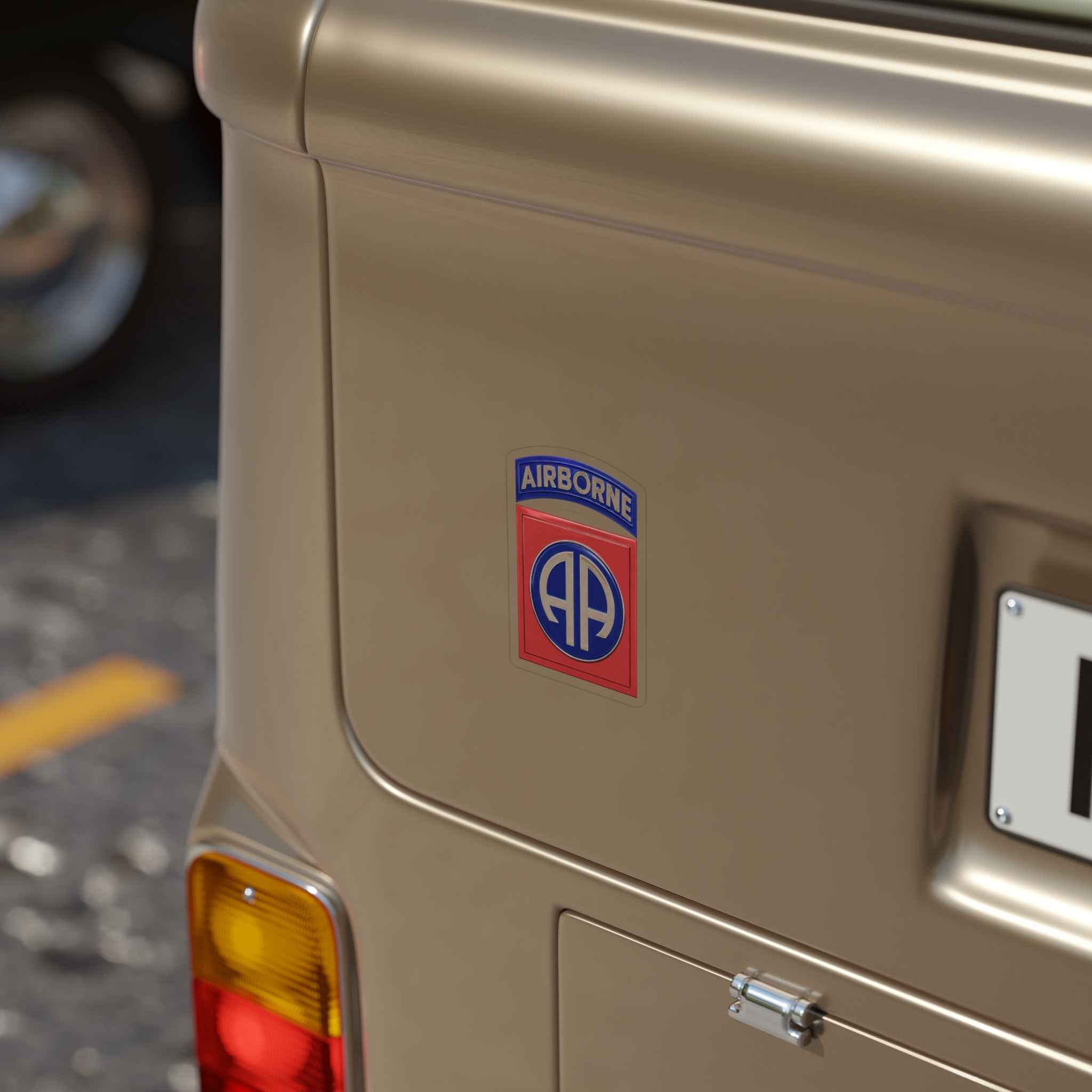 82nd Airborne Die-Cut Vinyl Sticker — Waterproof Decal