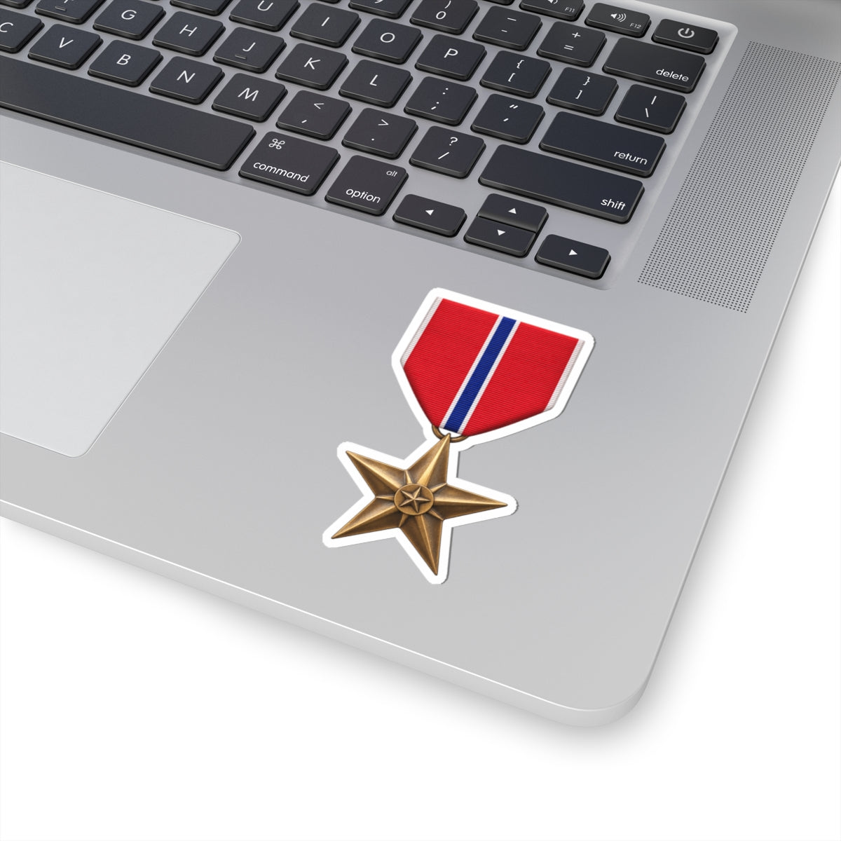 Bronze Star Sticker — Kiss-Cut