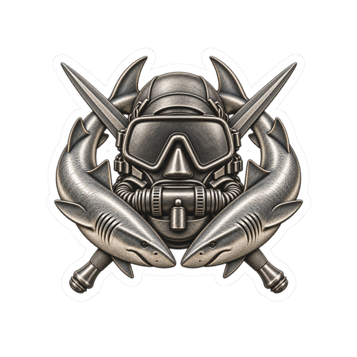 Special Operations Diver Sticker — Kiss-Cut