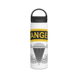 Airborne Ranger Stainless Steel Water Bottle, Handle Lid