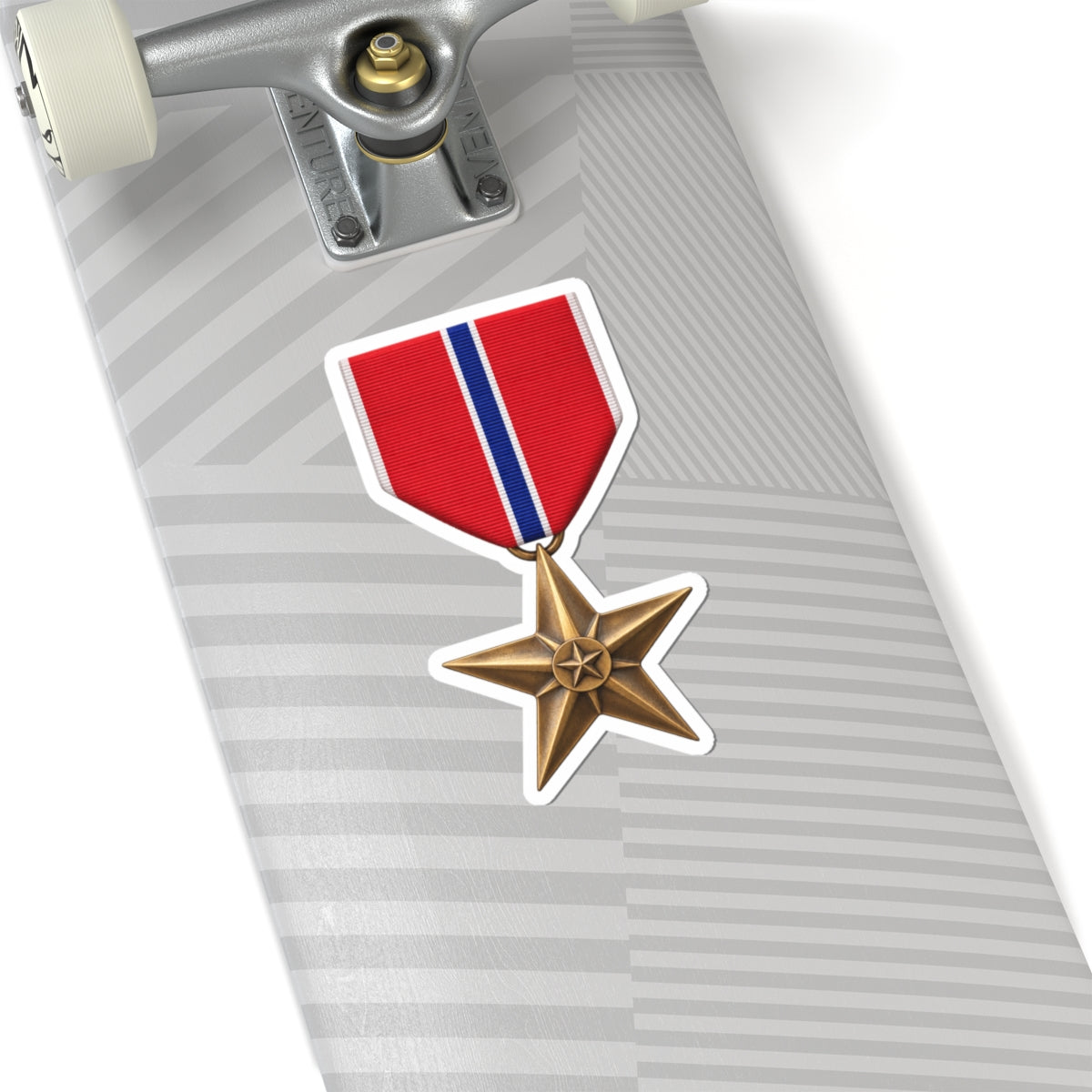 Bronze Star Sticker — Kiss-Cut