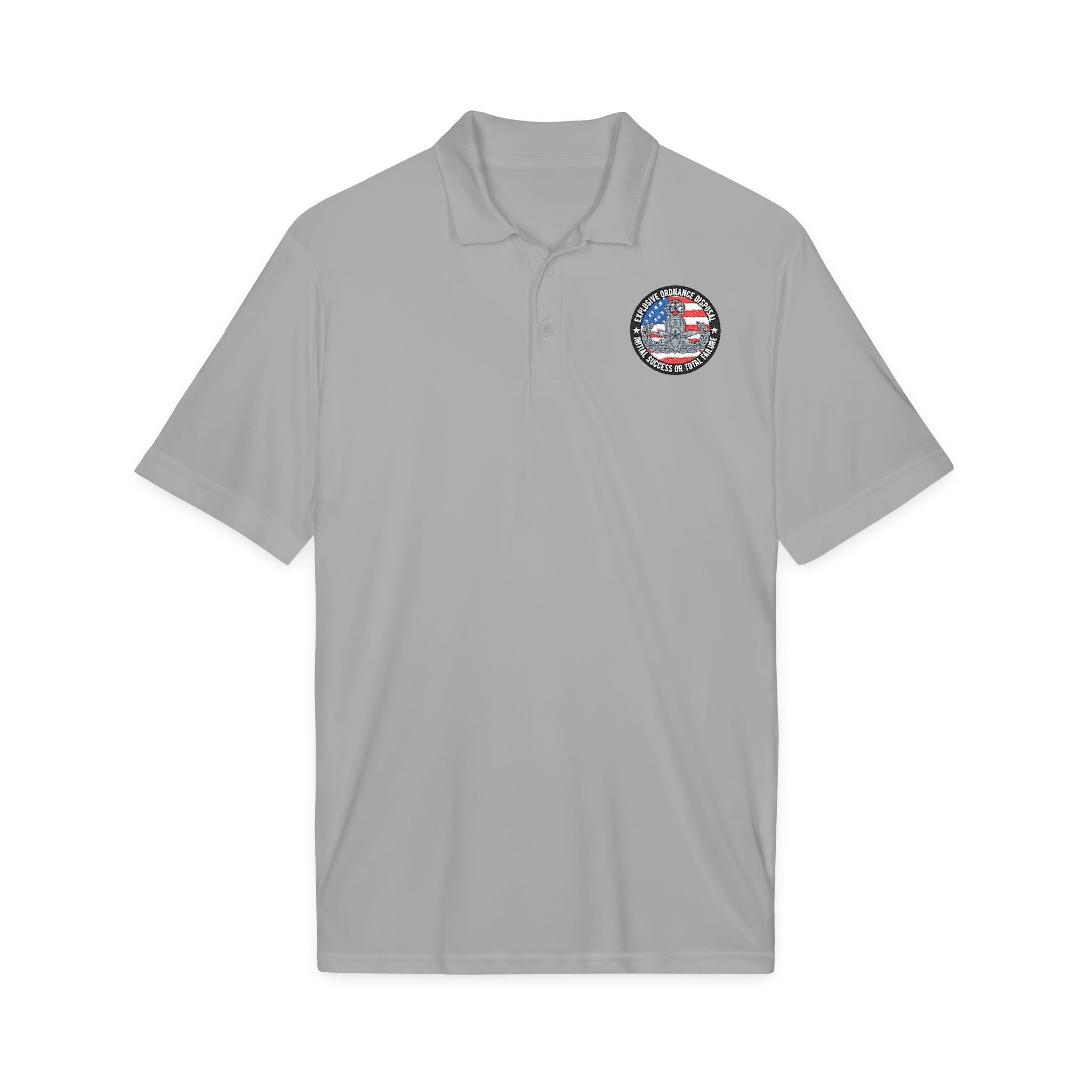 EOD Master ISoTF Sport-Tek polo, silver