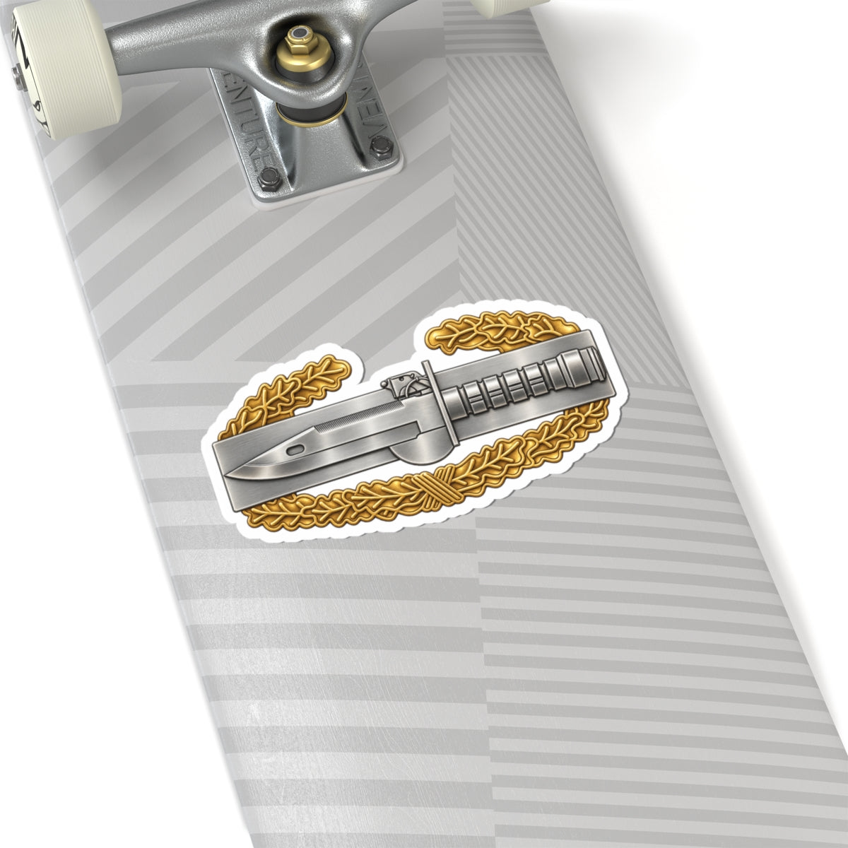 Master Combat Action Badge Sticker — Kiss-Cut