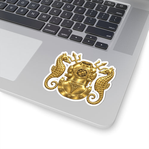 Navy Diving Medical Officer kiss-cut sticker