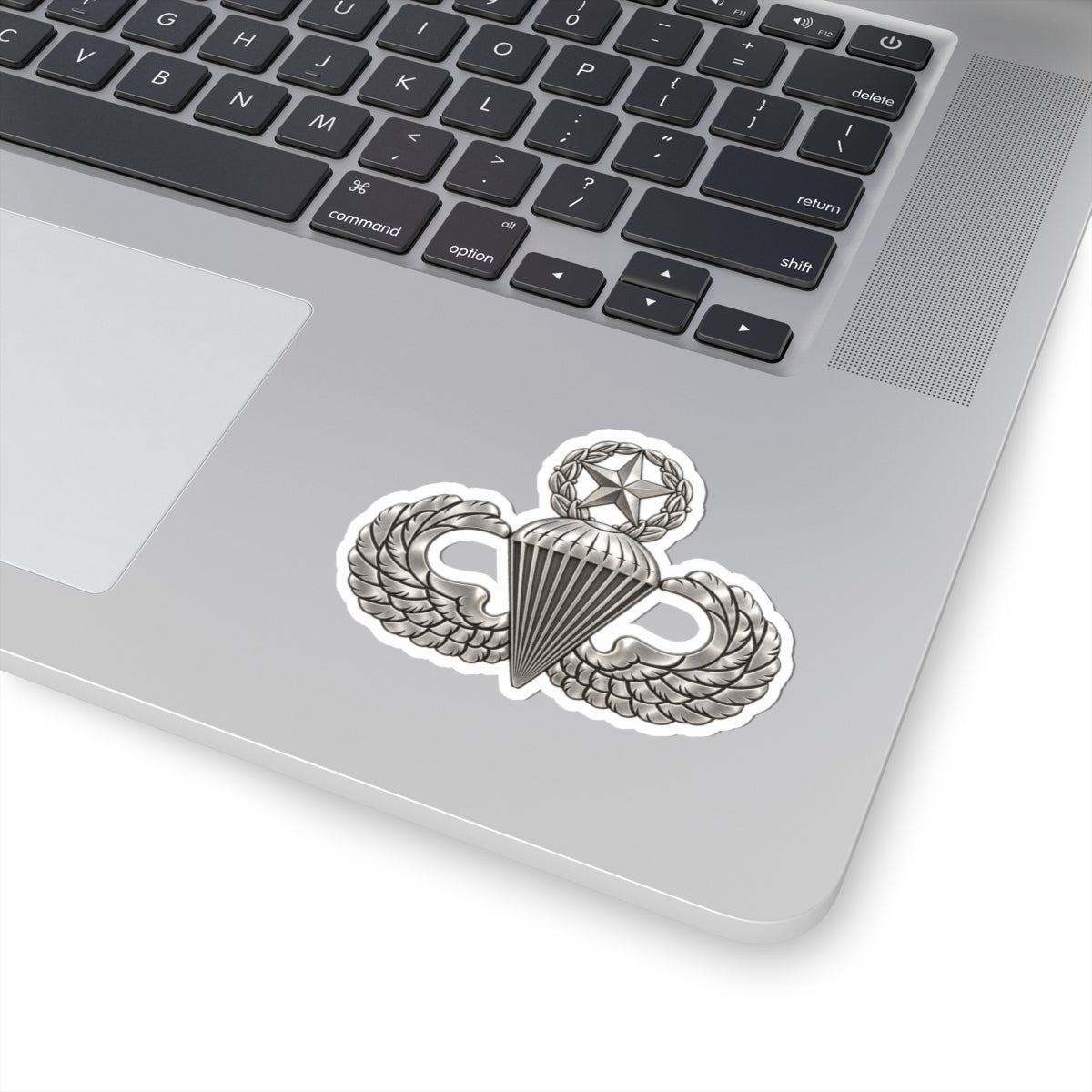 Master Airborne Badge Sticker — Kiss-Cut