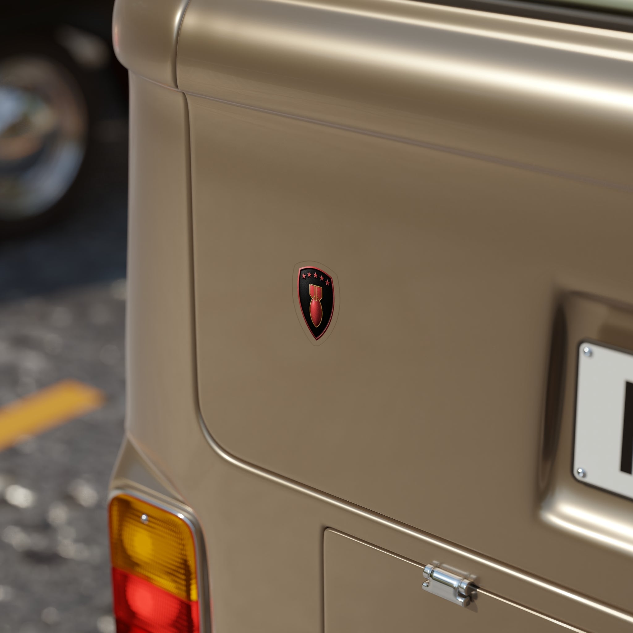 71st EOD Die-Cut Vinyl Sticker — Outdoor Waterproof Car Decal