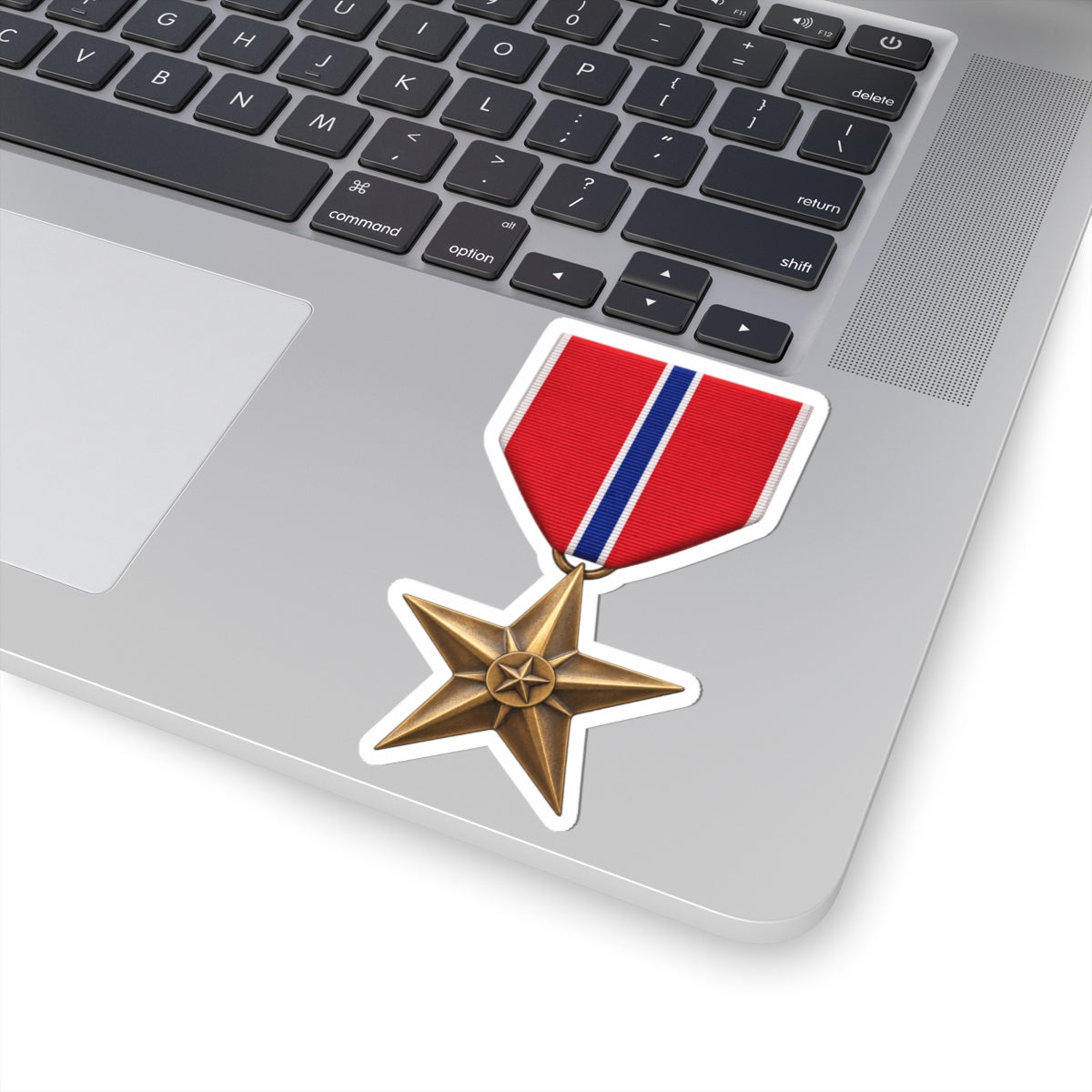 Bronze Star Sticker — Kiss-Cut