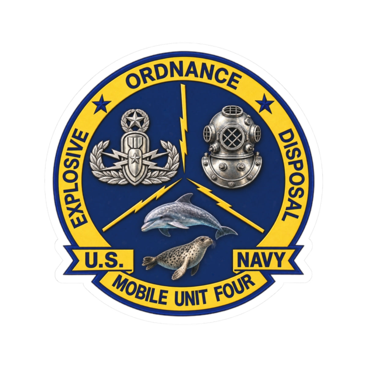 EOD Mobile Unit 4 Sticker — Kiss-Cut