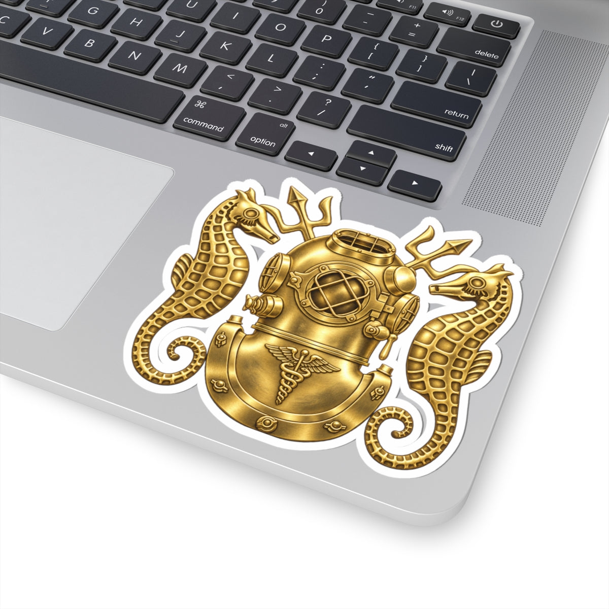 Navy Diving Medical Officer Sticker — Kiss-Cut