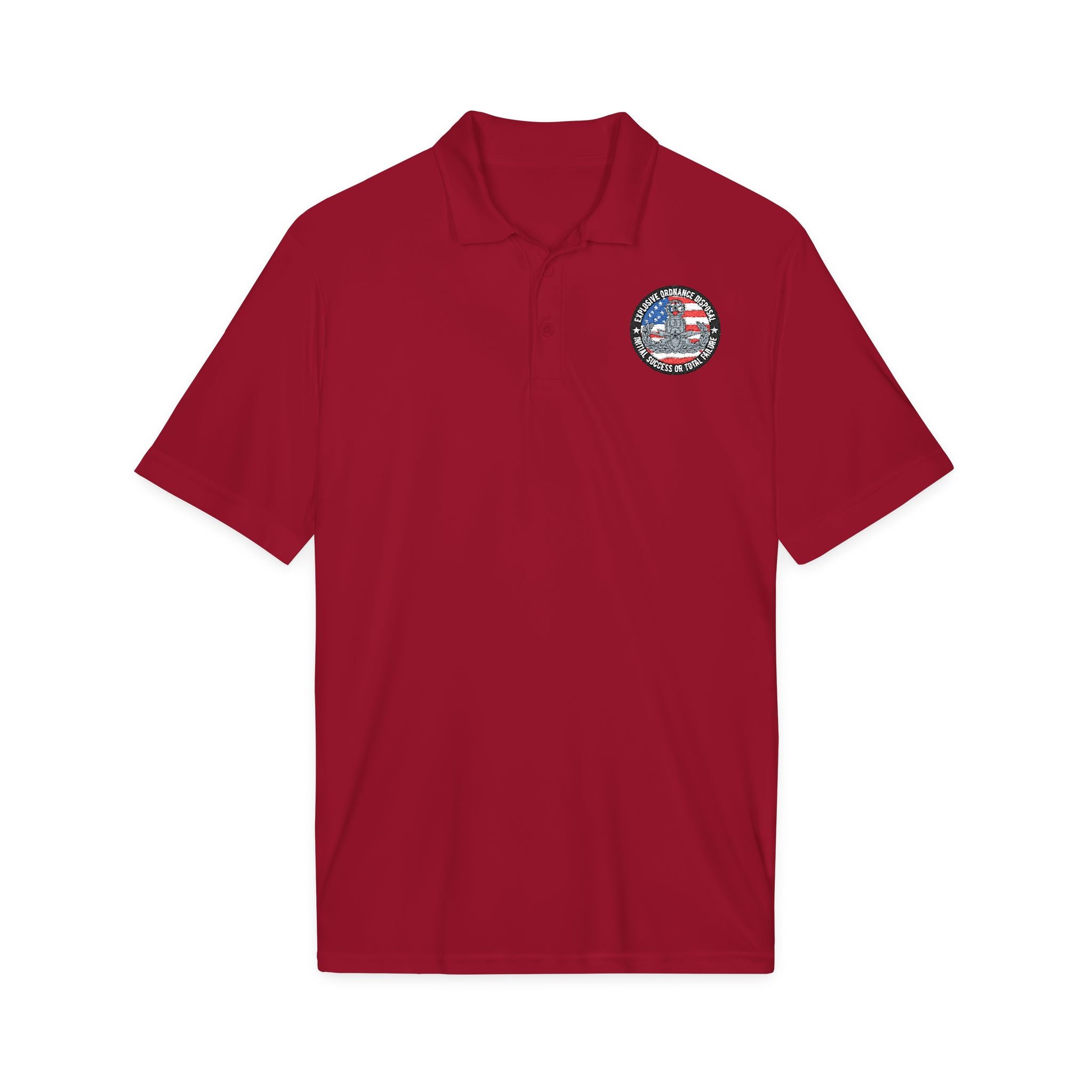 EOD Master ISoTF Sport-Tek polo, deep red