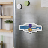 Combat Infantry Badge (CIB) and Purple Heart Die-Cut Magnets