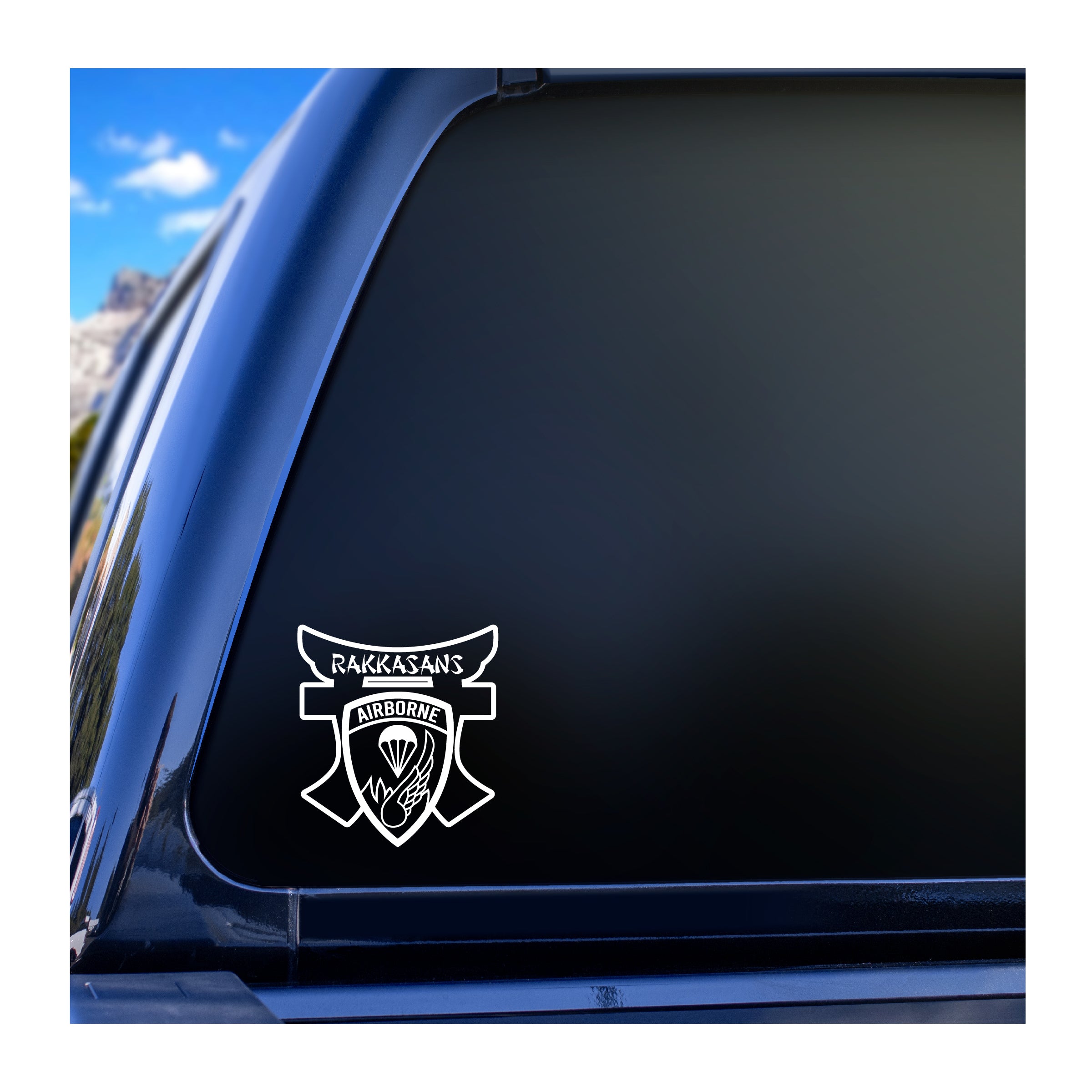 187th Airborne Infantry Rakkasans vinyl decal