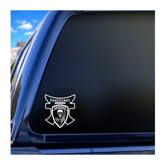 187th Airborne Infantry Rakkasans vinyl decal