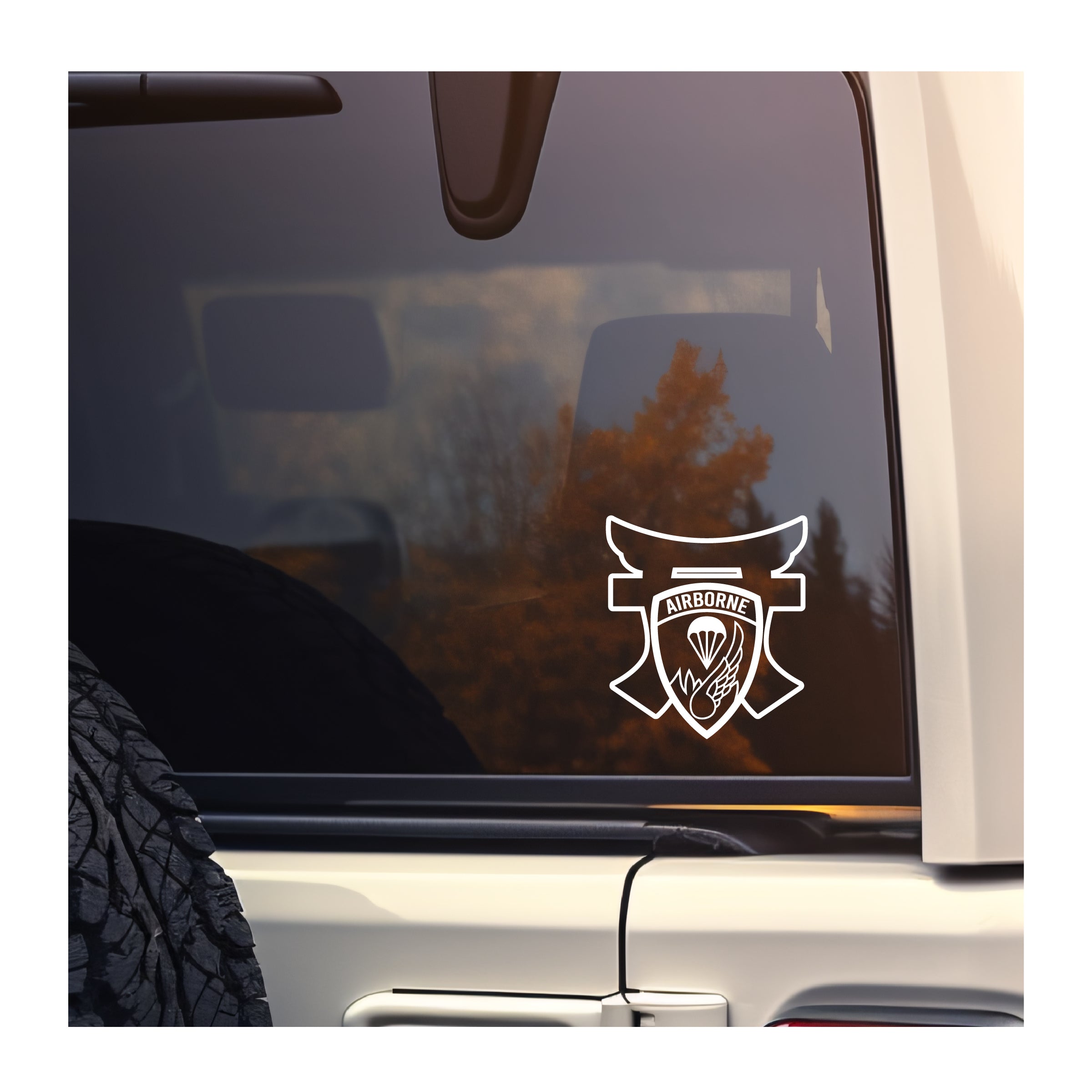 187th Airborne Infantry Torii vinyl decal