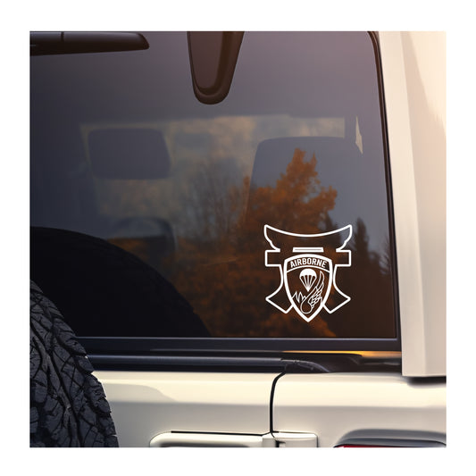 187th Airborne Infantry Torii vinyl decal
