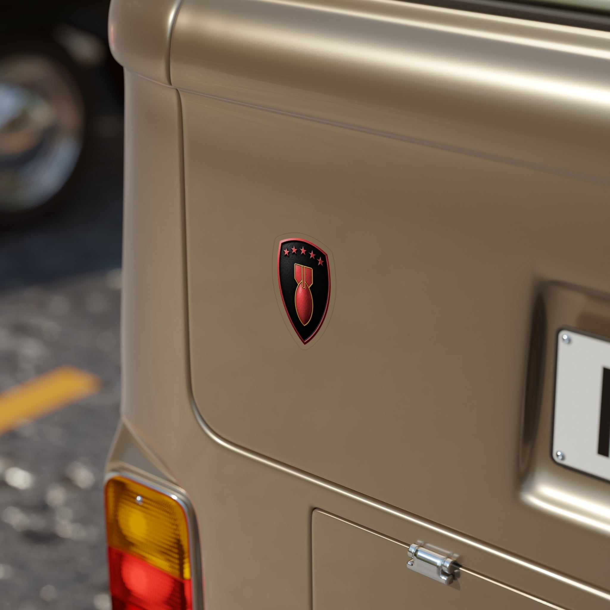 71st EOD Die-Cut Vinyl Sticker — Outdoor Waterproof Car Decal
