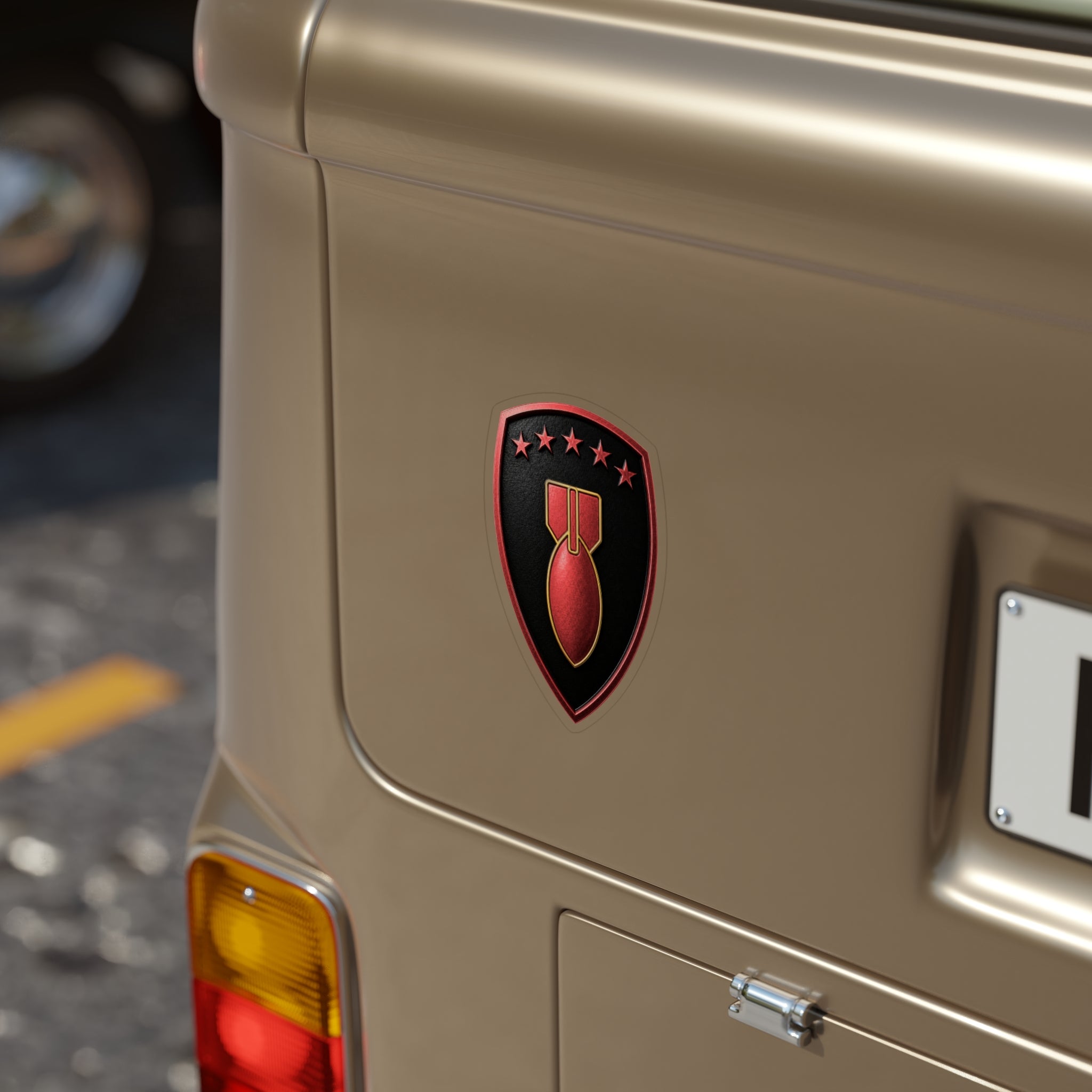 71st EOD Die-Cut Vinyl Sticker — Outdoor Waterproof Car Decal
