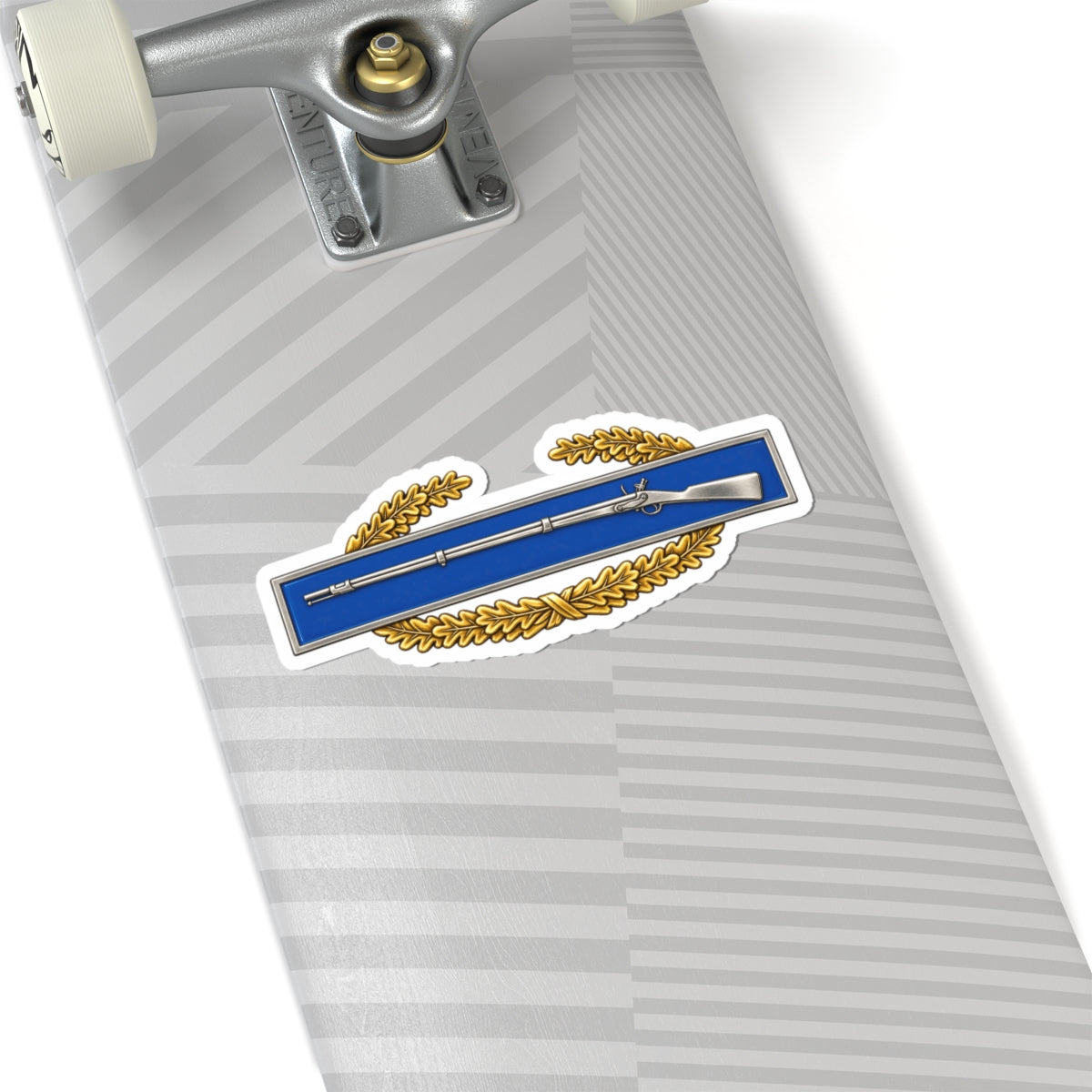 Master Combat Infantry Badge Sticker — Kiss-Cut