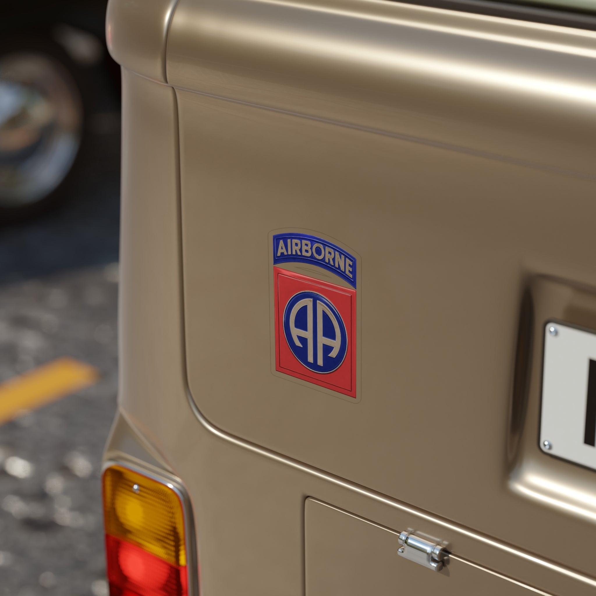 82nd Airborne Die-Cut Vinyl Sticker — Waterproof Decal
