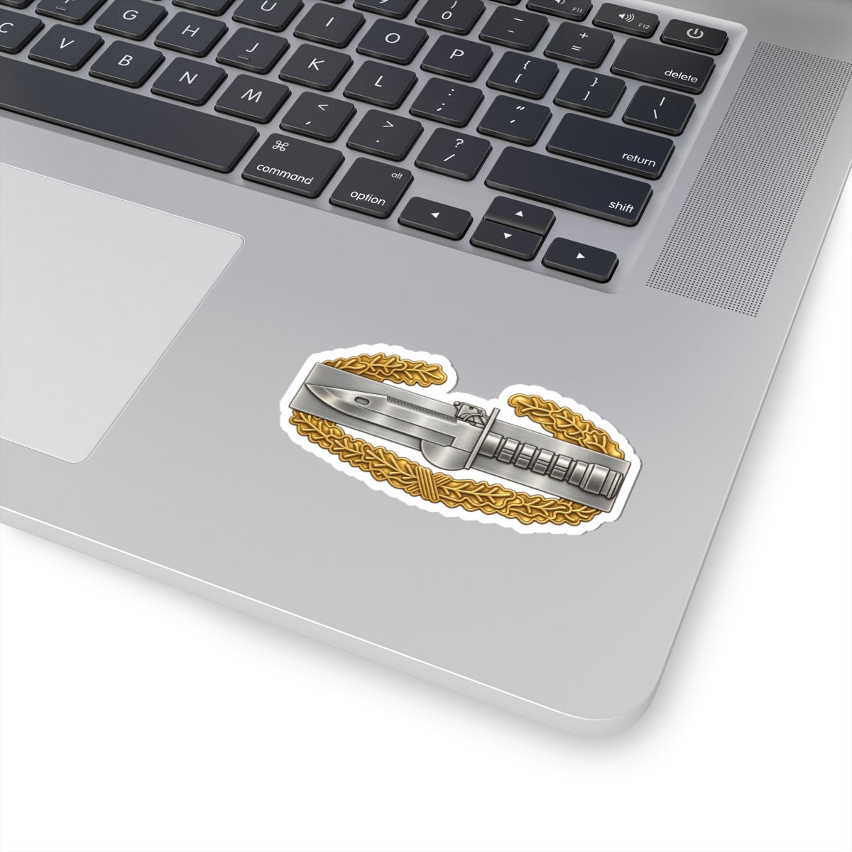 Master Combat Action Badge Sticker — Kiss-Cut