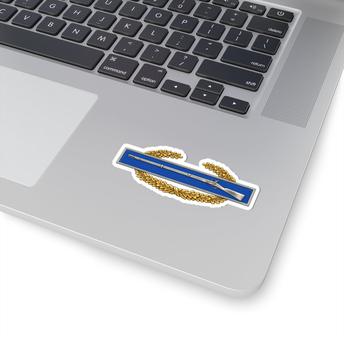 Master Combat Infantry Badge Sticker — Kiss-Cut