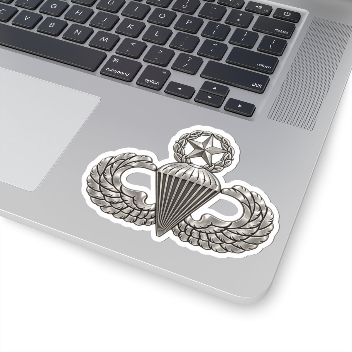 Master Airborne Badge Sticker — Kiss-Cut