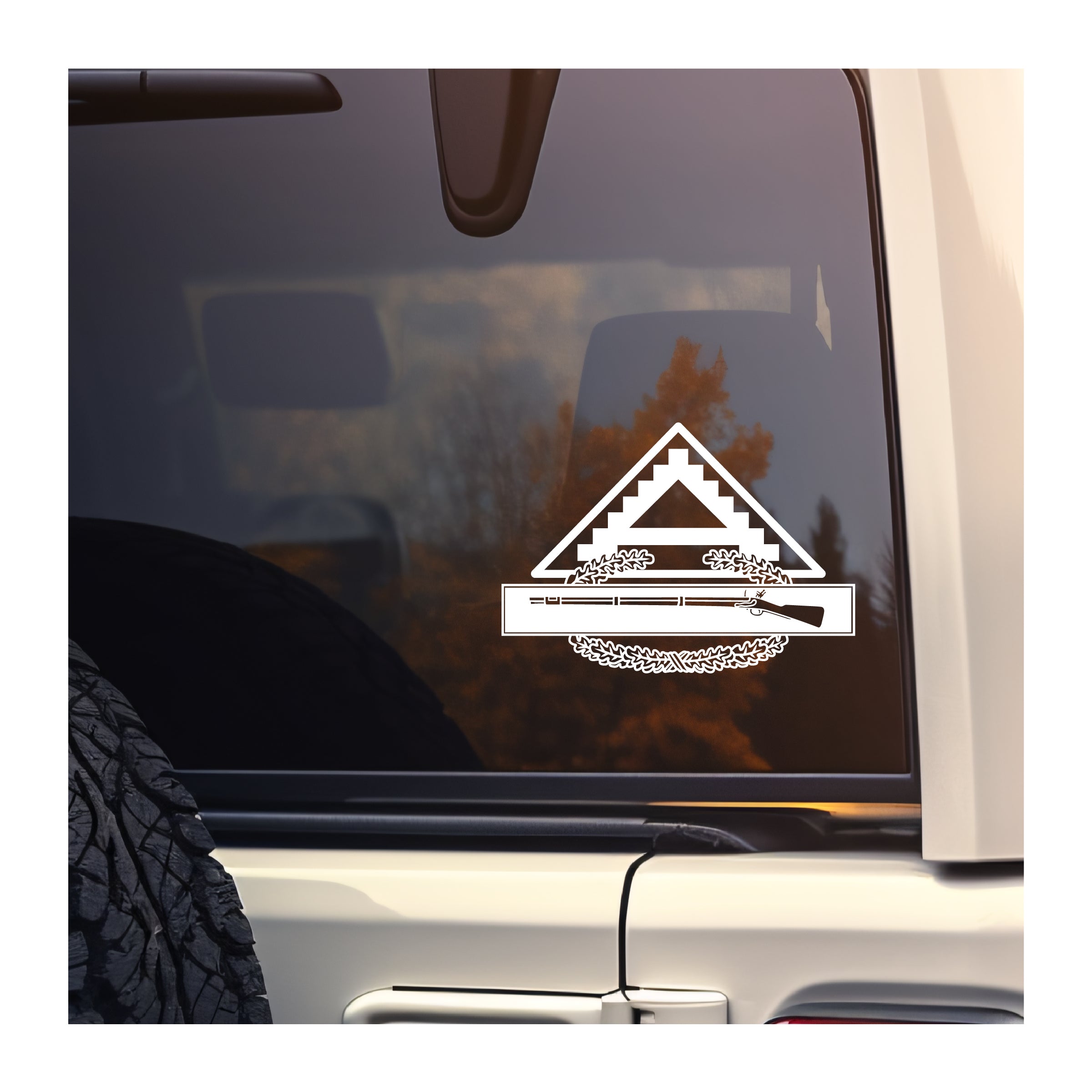 7th Army and Combat Infantry Badge CIB vinyl