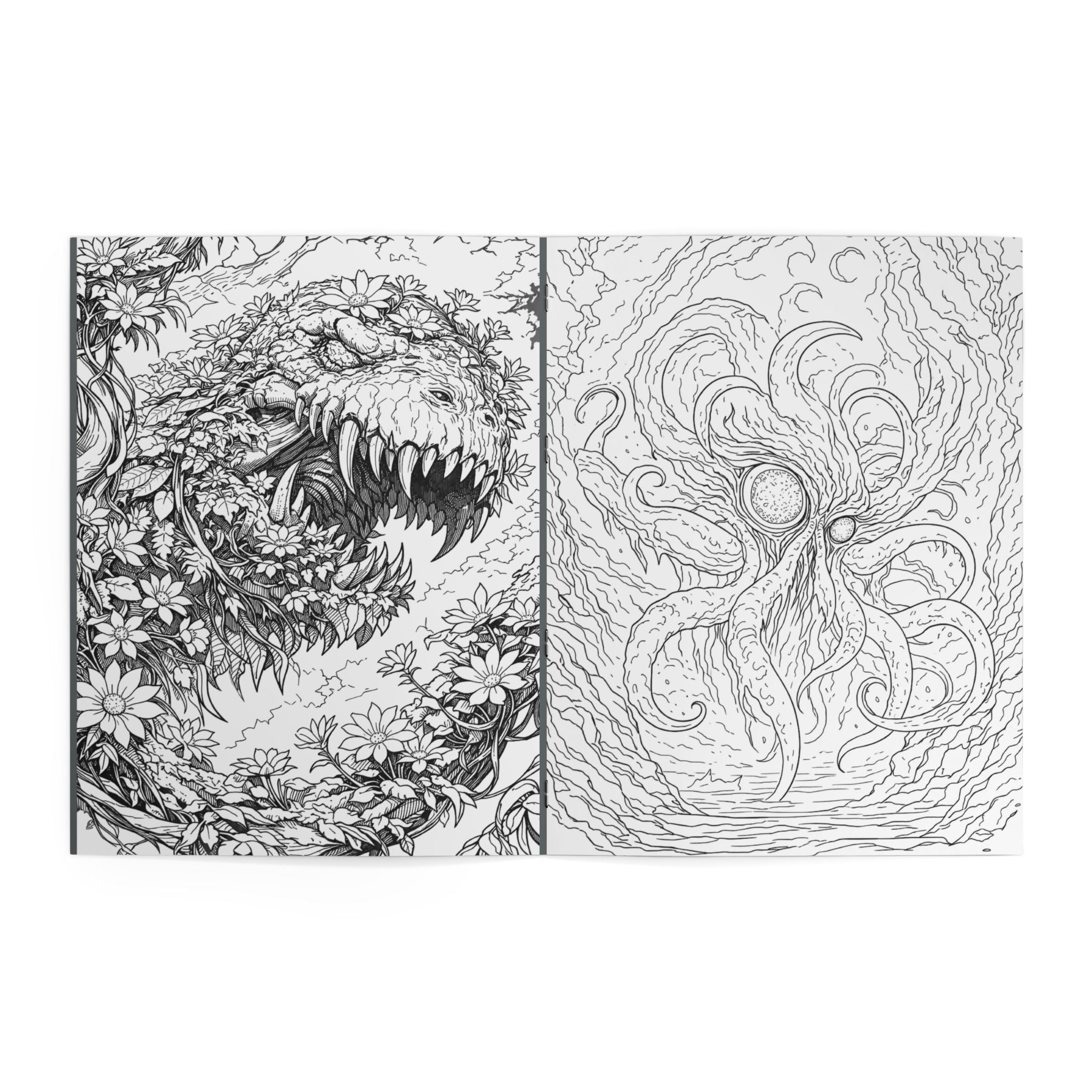 Made With Wonders Coloring Book — Fantasy Adventurer Art Book