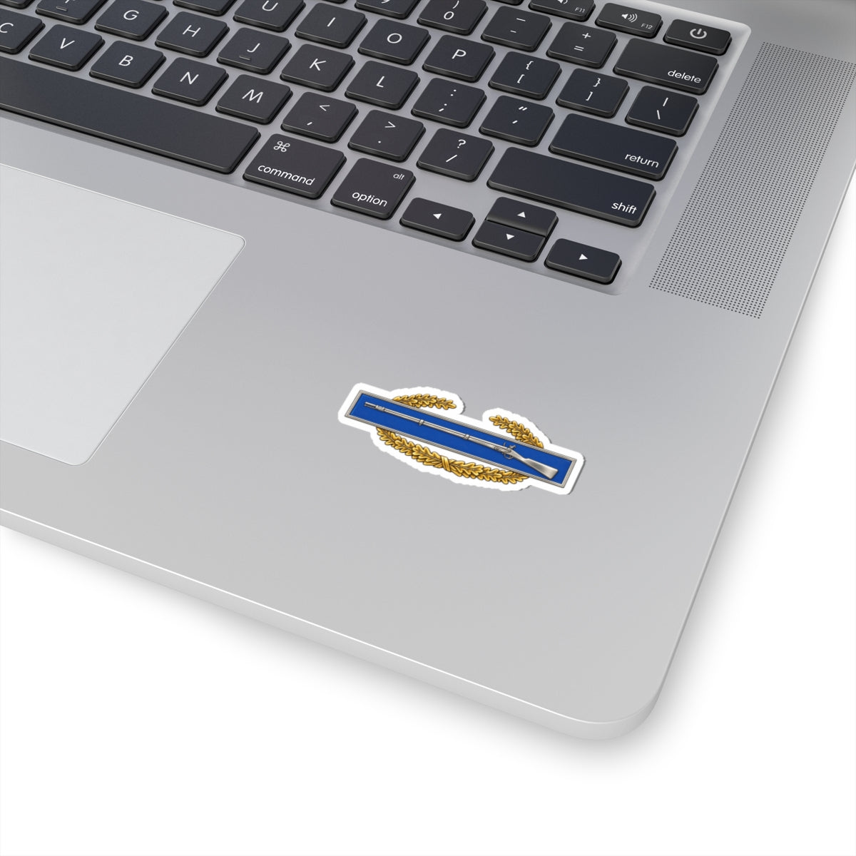 Master Combat Infantry Badge Sticker — Kiss-Cut