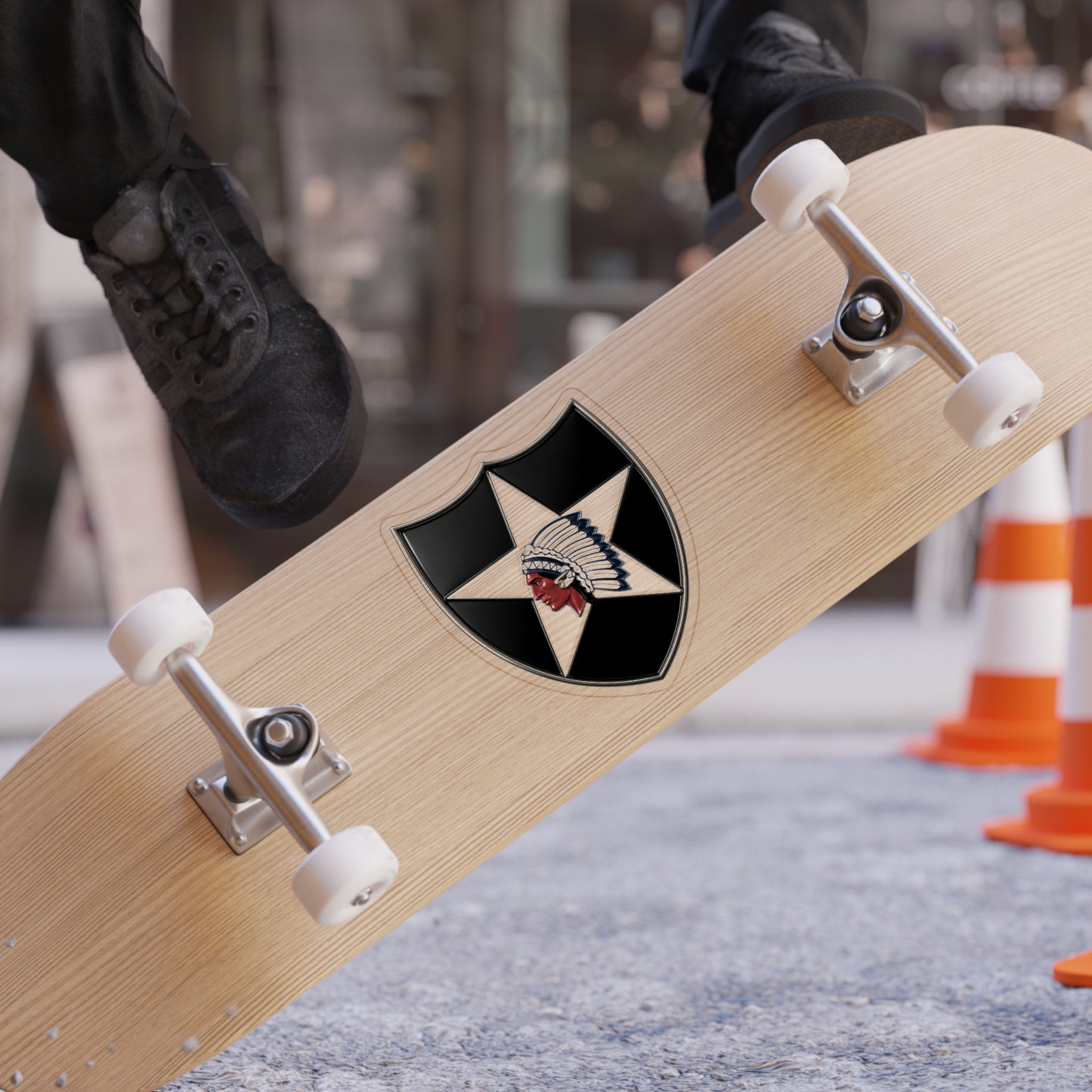 2nd Infantry Die-Cut Vinyl Sticker — Waterproof Decal