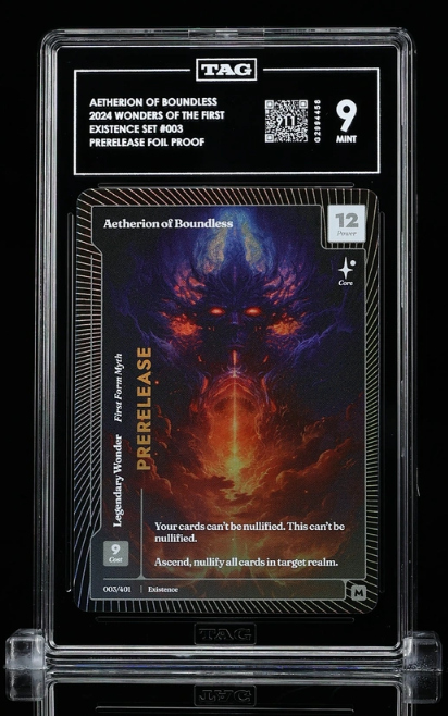 AETHERION OF BOUNDLESS
2024 WONDERS OF THE FIRST #003