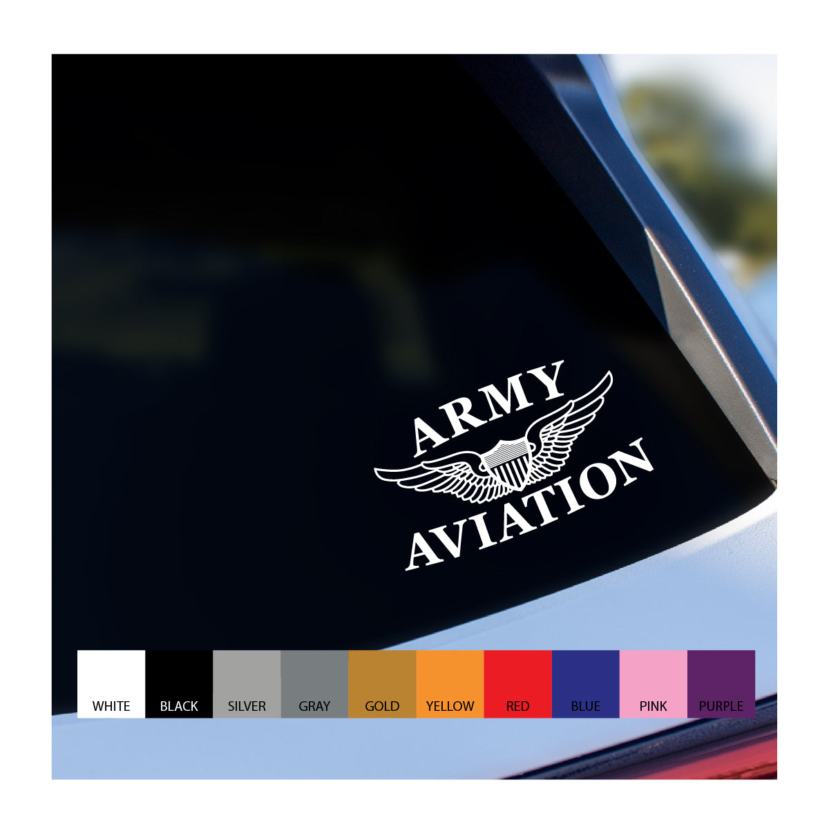 Army Aviation Vinyl Decal
