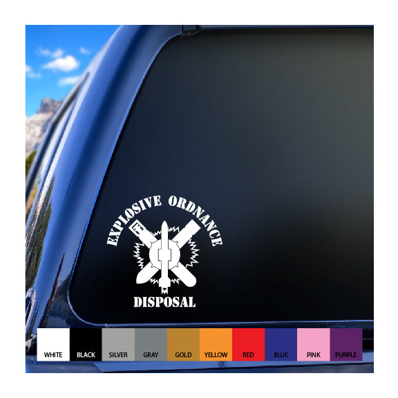 EOD Junk in the Sun Vinyl Decal