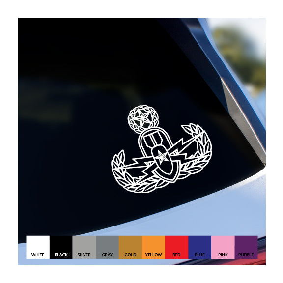 EOD Master Badge Vinyl Decal Explosive Ordnance Disposal