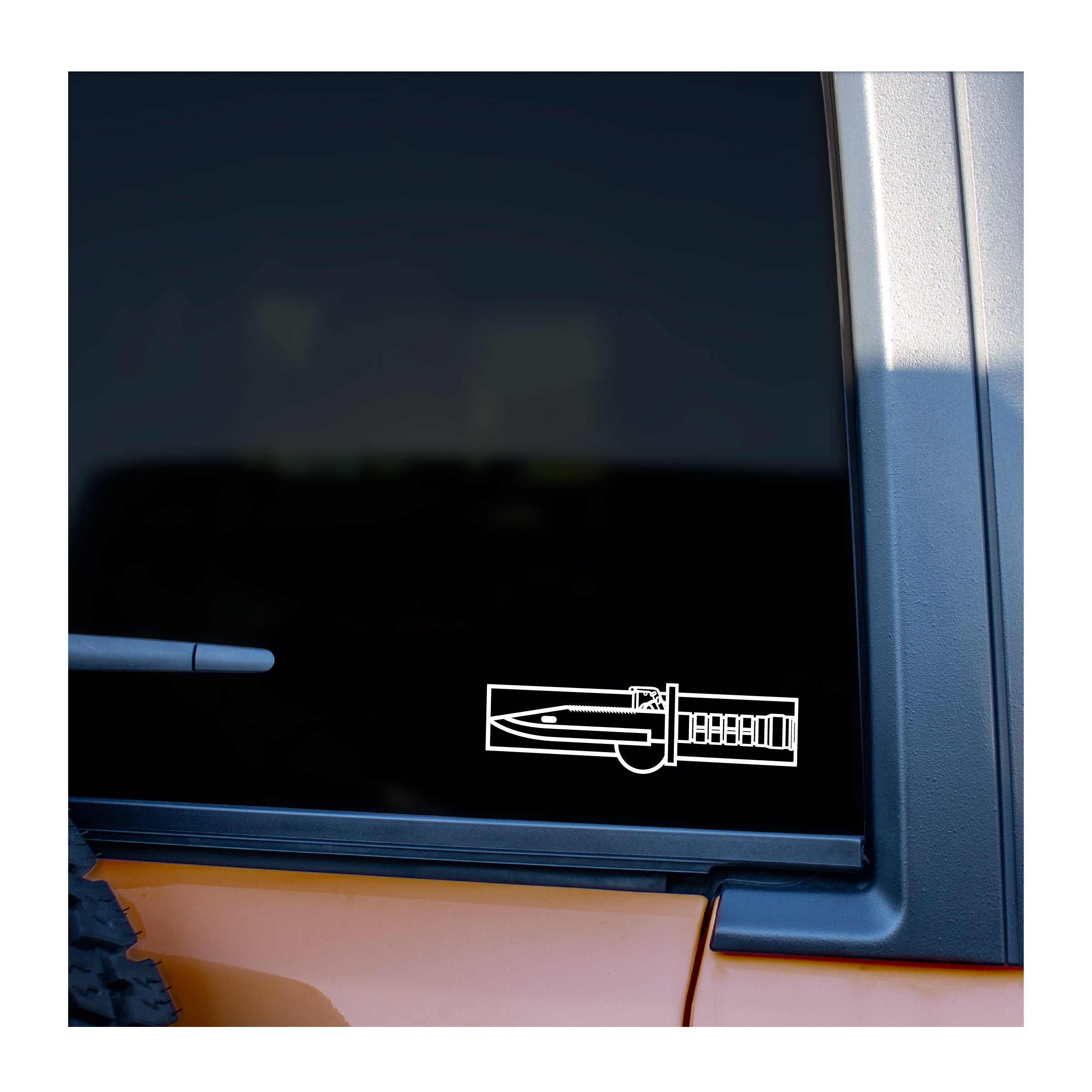 Expert Soldier's Badge vinyl decal