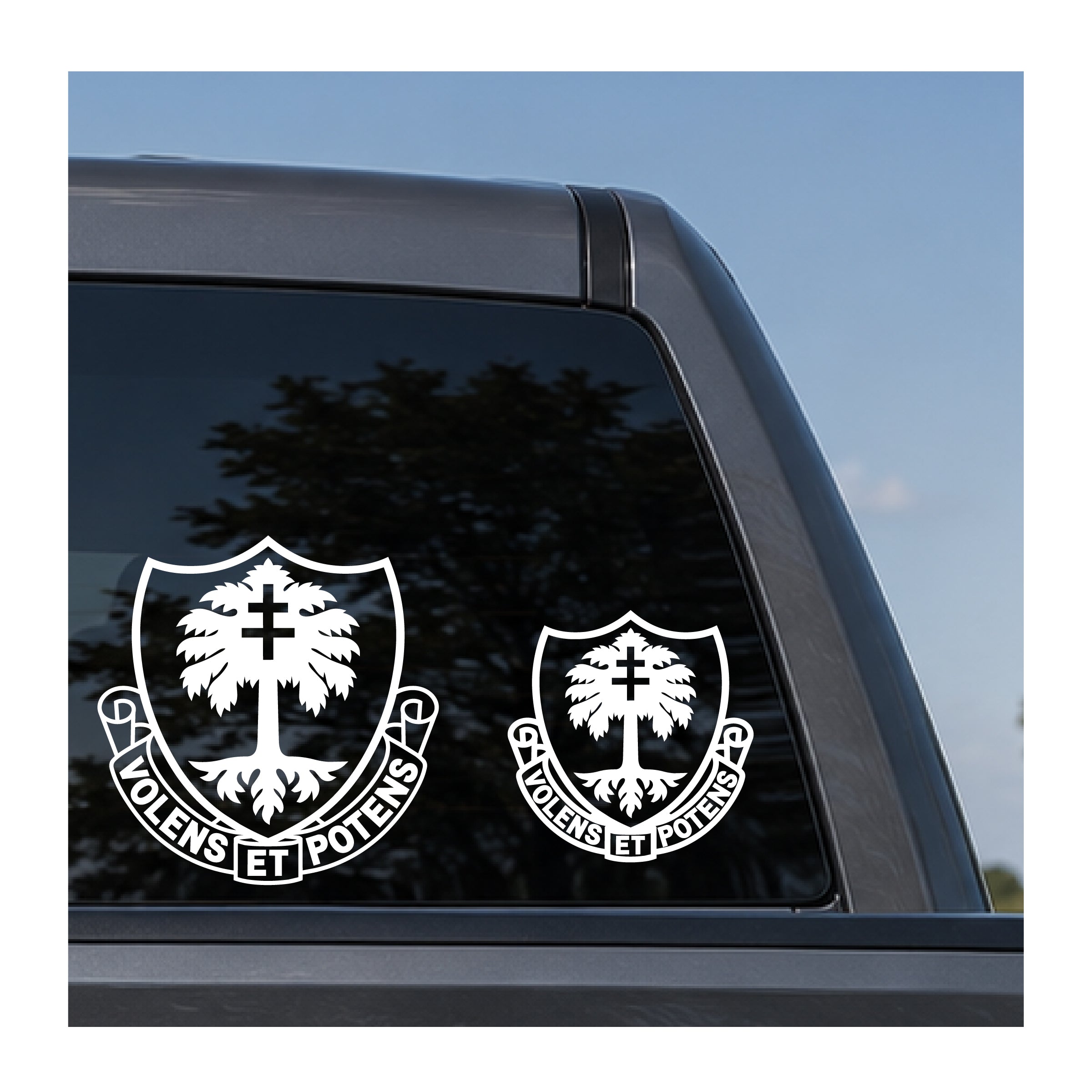 320th Field Artillery insignia vinyl decal