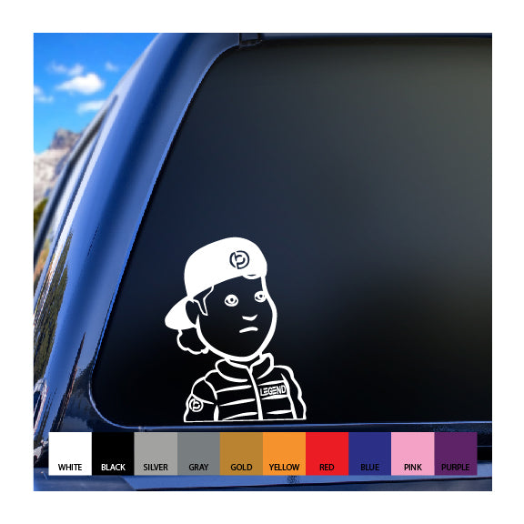 Geek vinyl decal
