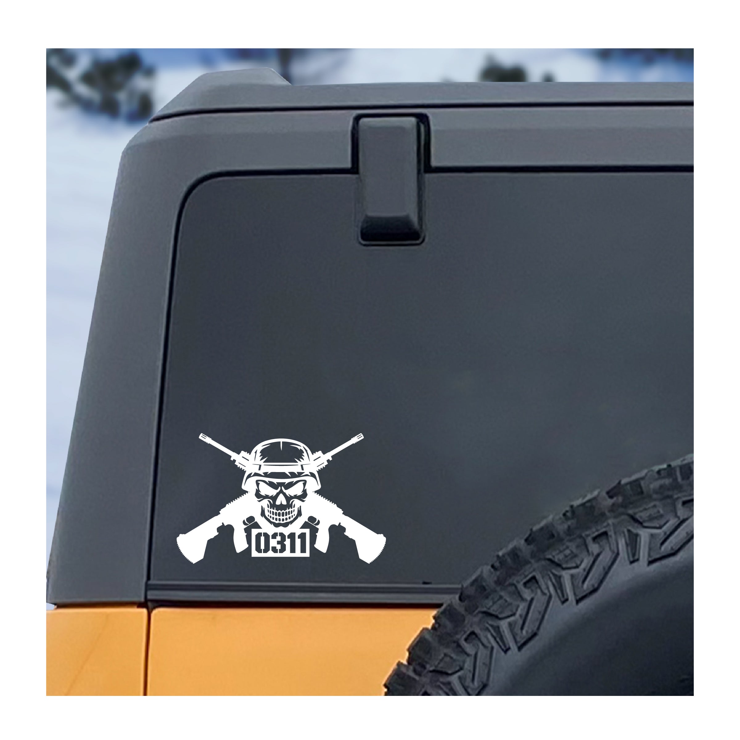 Marine Rifleman MOS 0311 Skull