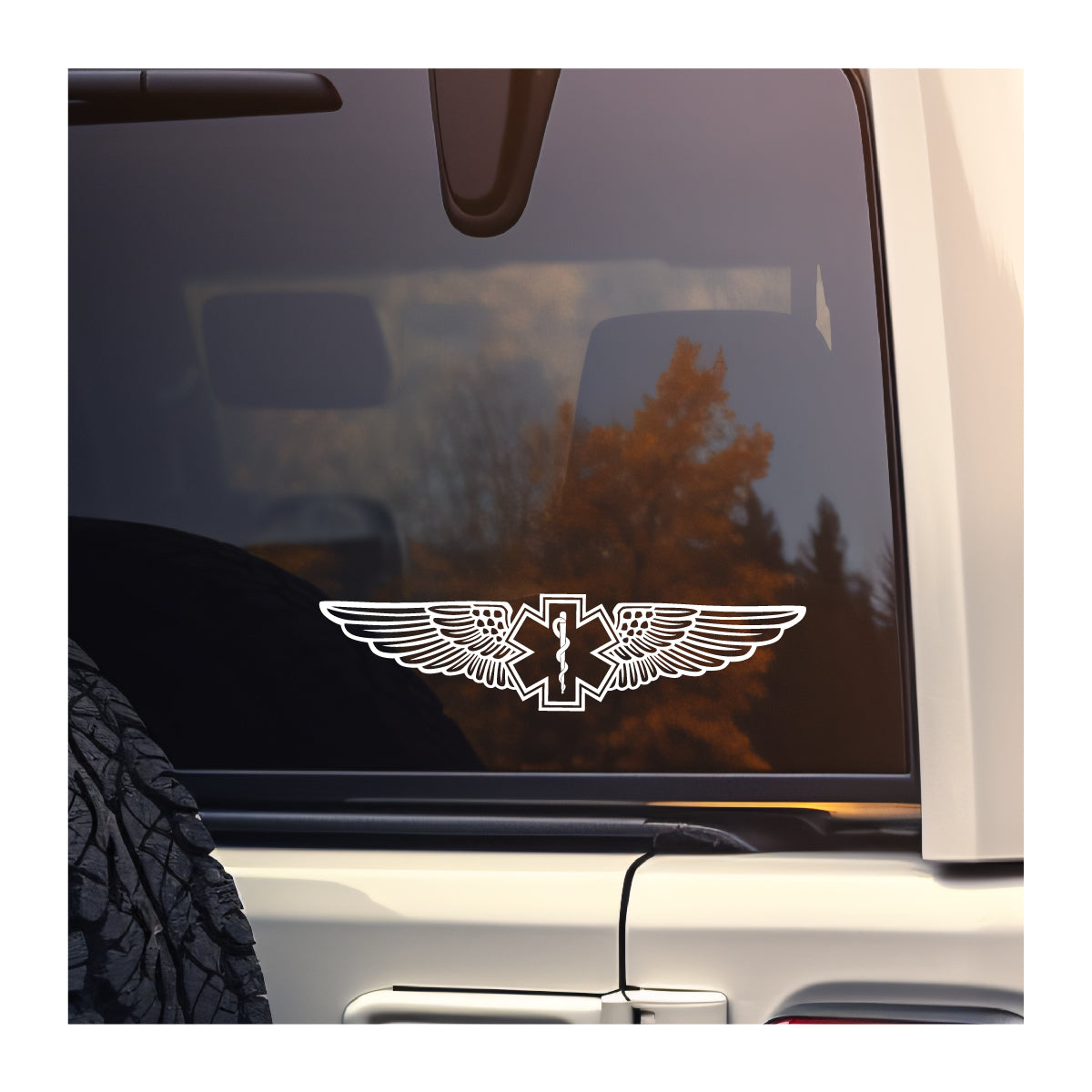 Medevac Wings Vinyl Decal