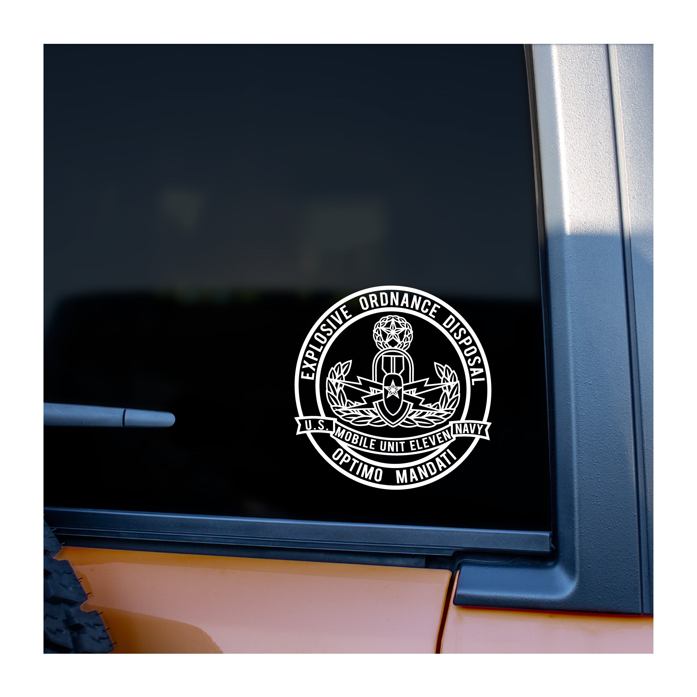 Navy EOD Mobile Unit 11 Vinyl Decals