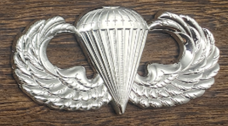 Airborne basic 3 inch auto medallion
