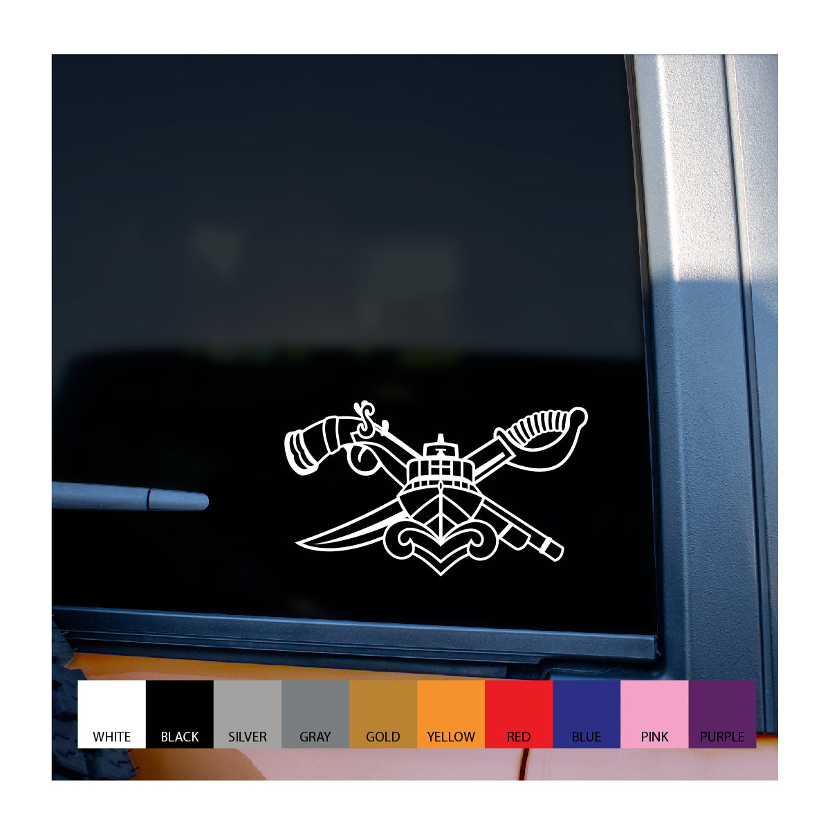 Special Warfare Combatant Craft Crewman Vinyl Decal