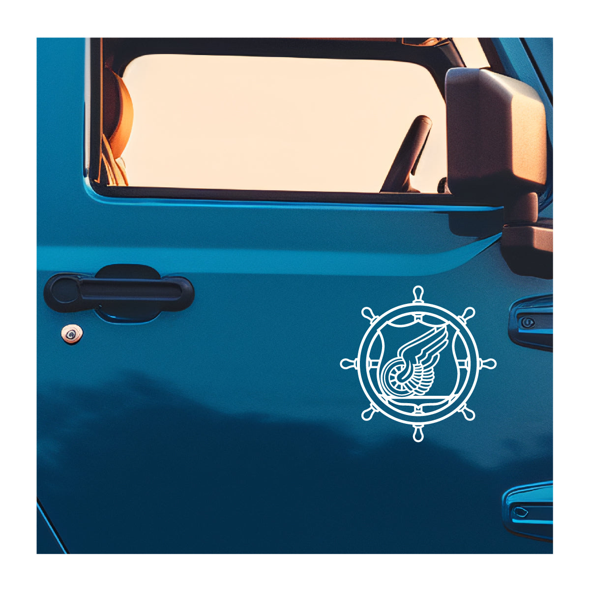 Transportation Branch winged wheel