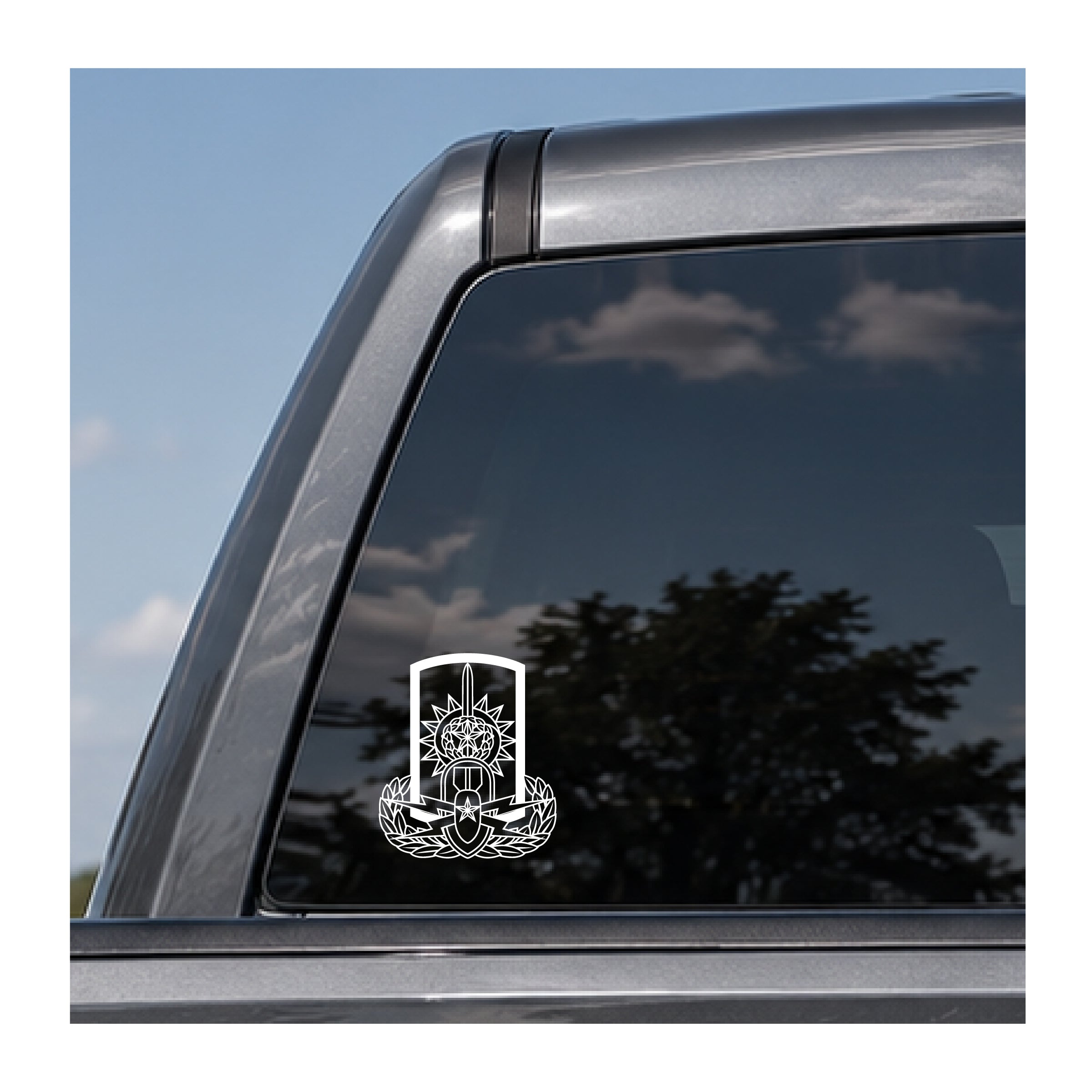 303rd EOD BN and EOD badge vinyl decal
