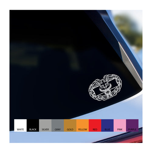 Combat Field Medical Badge (CFMB) Vinyl Decal