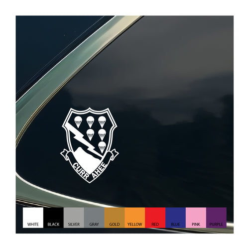 506th Infantry Regiment CURR AHEE vinyl decal