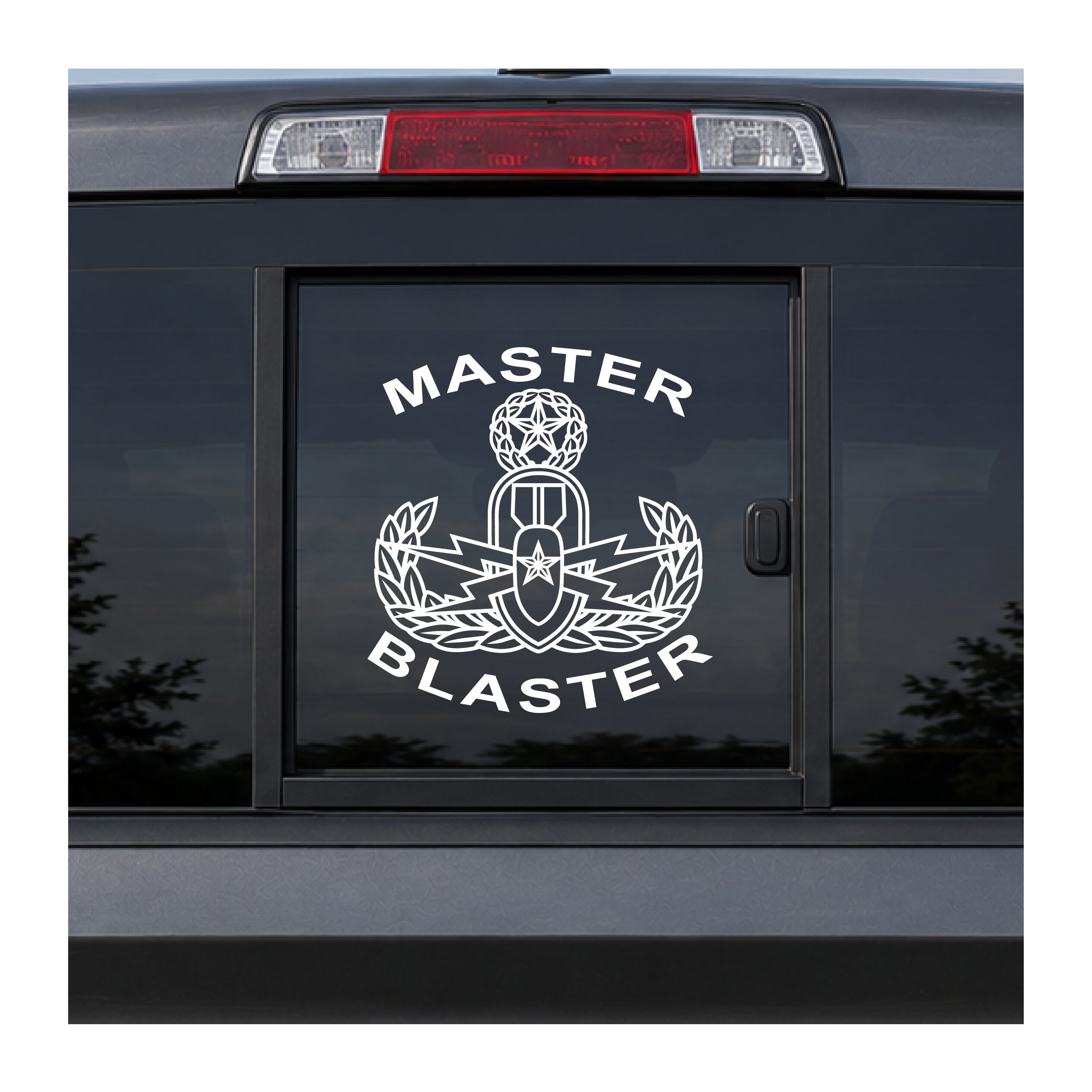 EOD Master Blaster Vinyl Decal