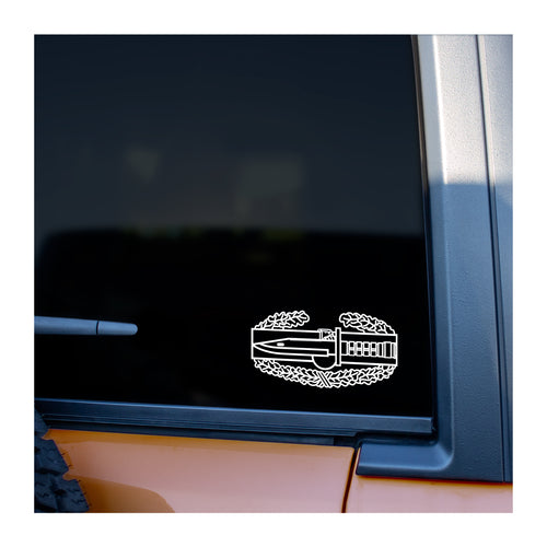 Combat Action Badge (CAB) Vinyl Decal